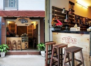 Bàn ghế cafe mini 4