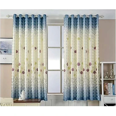 Rèm cửa vải sợi Poly hoa bồ công anh 100x200 cm