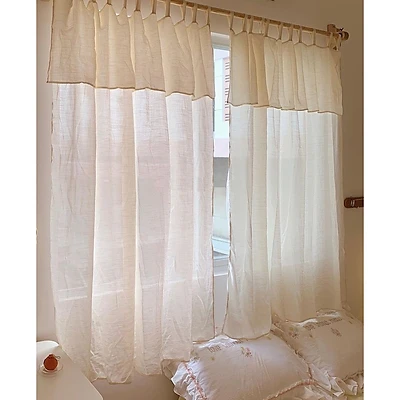 Rèm vải Canvas trang trí độc đáo