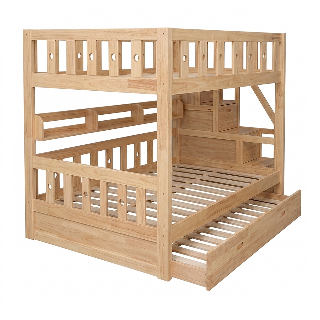 GIƯỜNG 3 TẦNG CAO CẤP BENNY 1M2-1M2