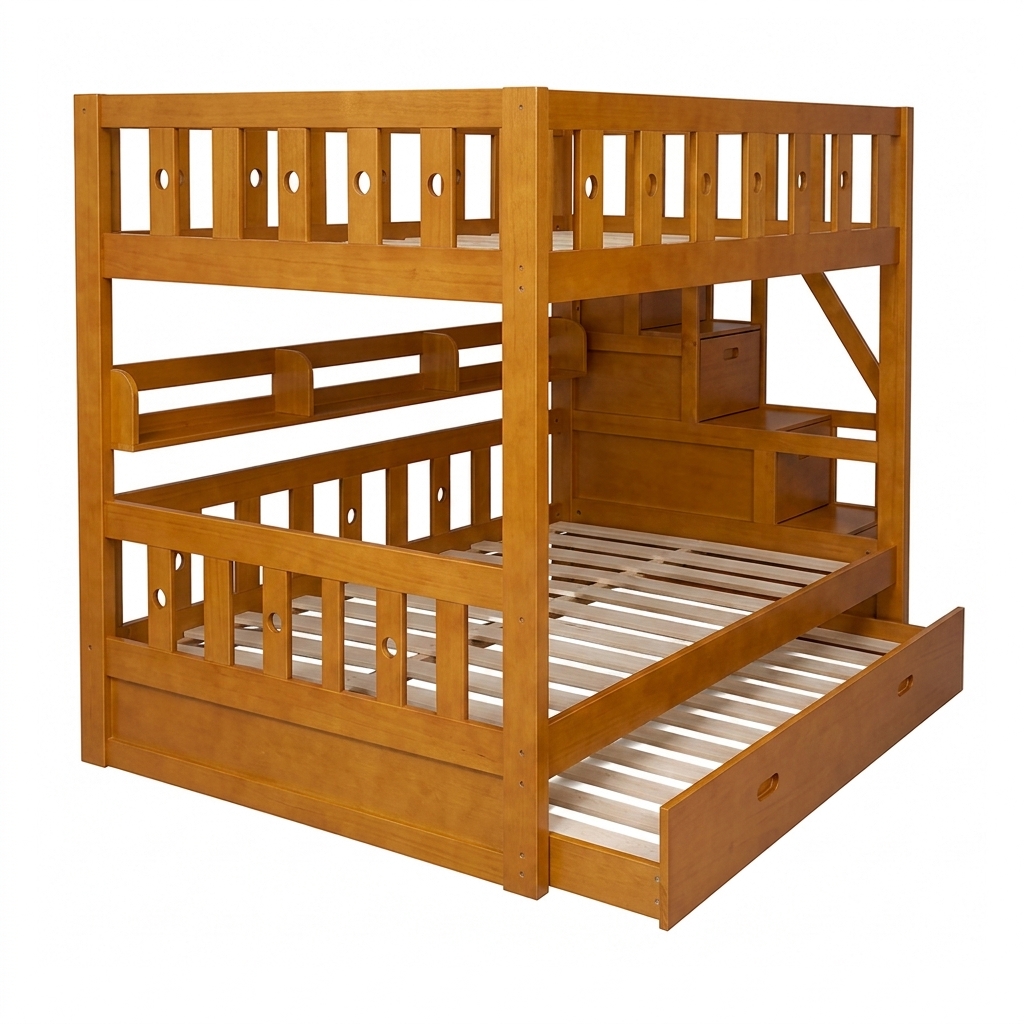 GIƯỜNG 3 TẦNG CAO CẤP BENNY 1M4-1M4
