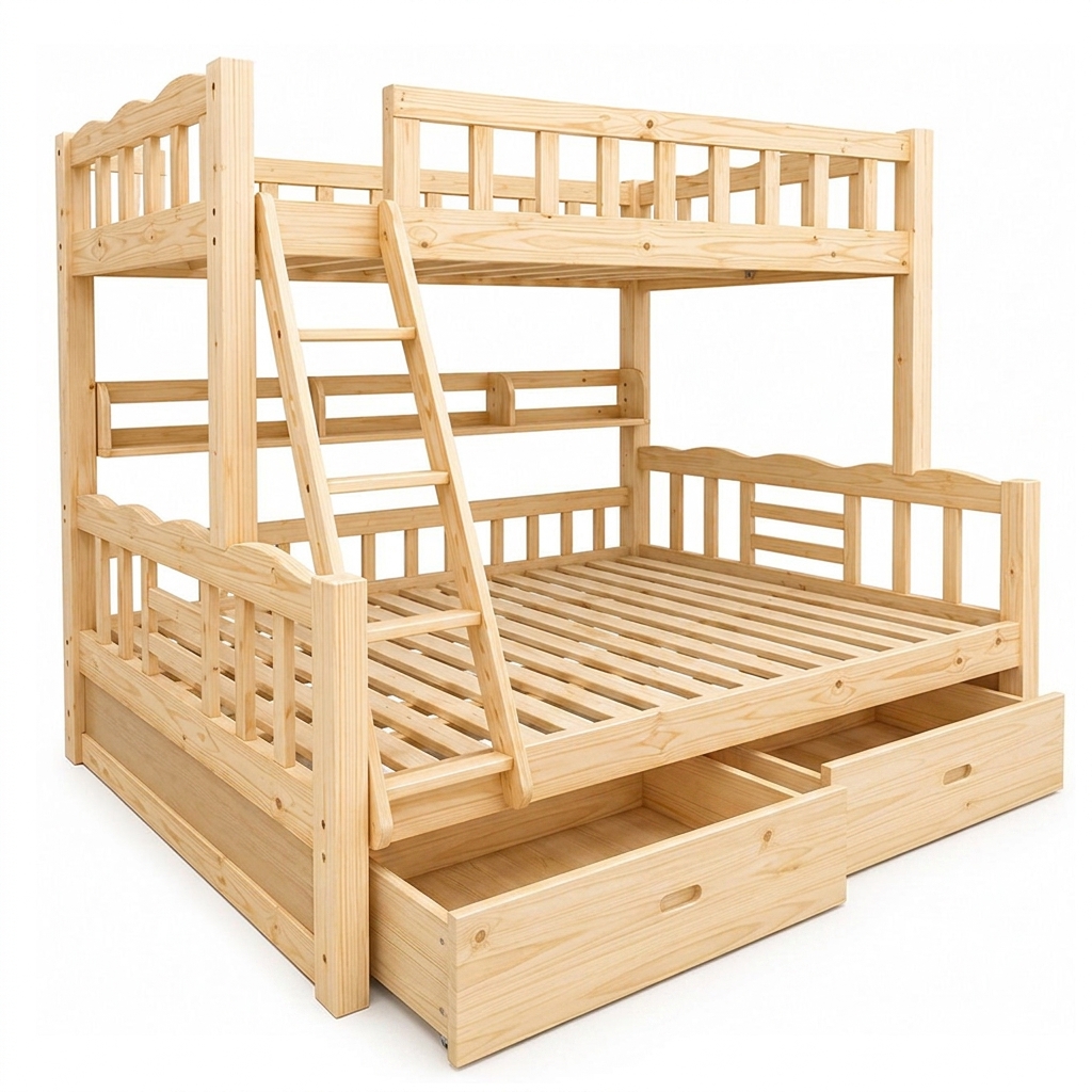 GIƯỜNG 2 TẦNG CAO CẤP BUNNY 1M2-1M4