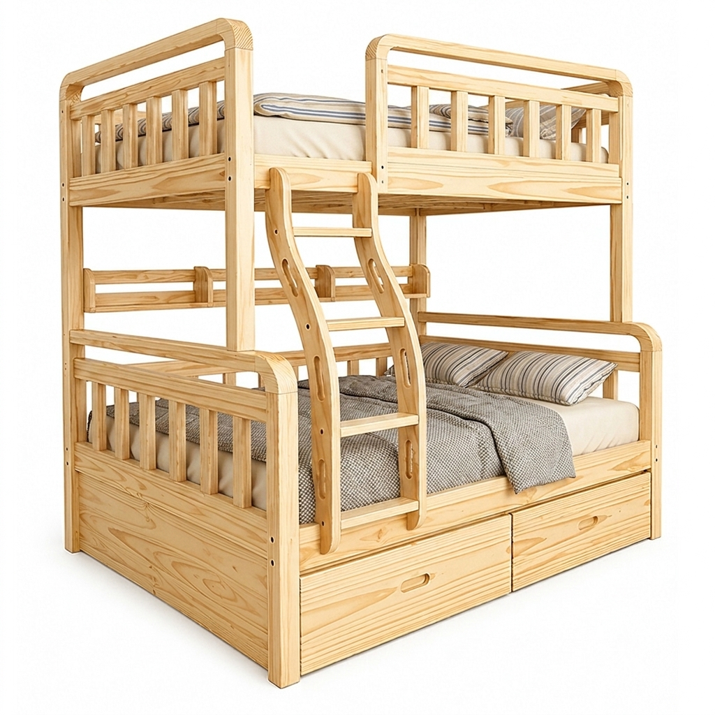 GIƯỜNG TẦNG CAO CẤP UBIN 1M2-1M4